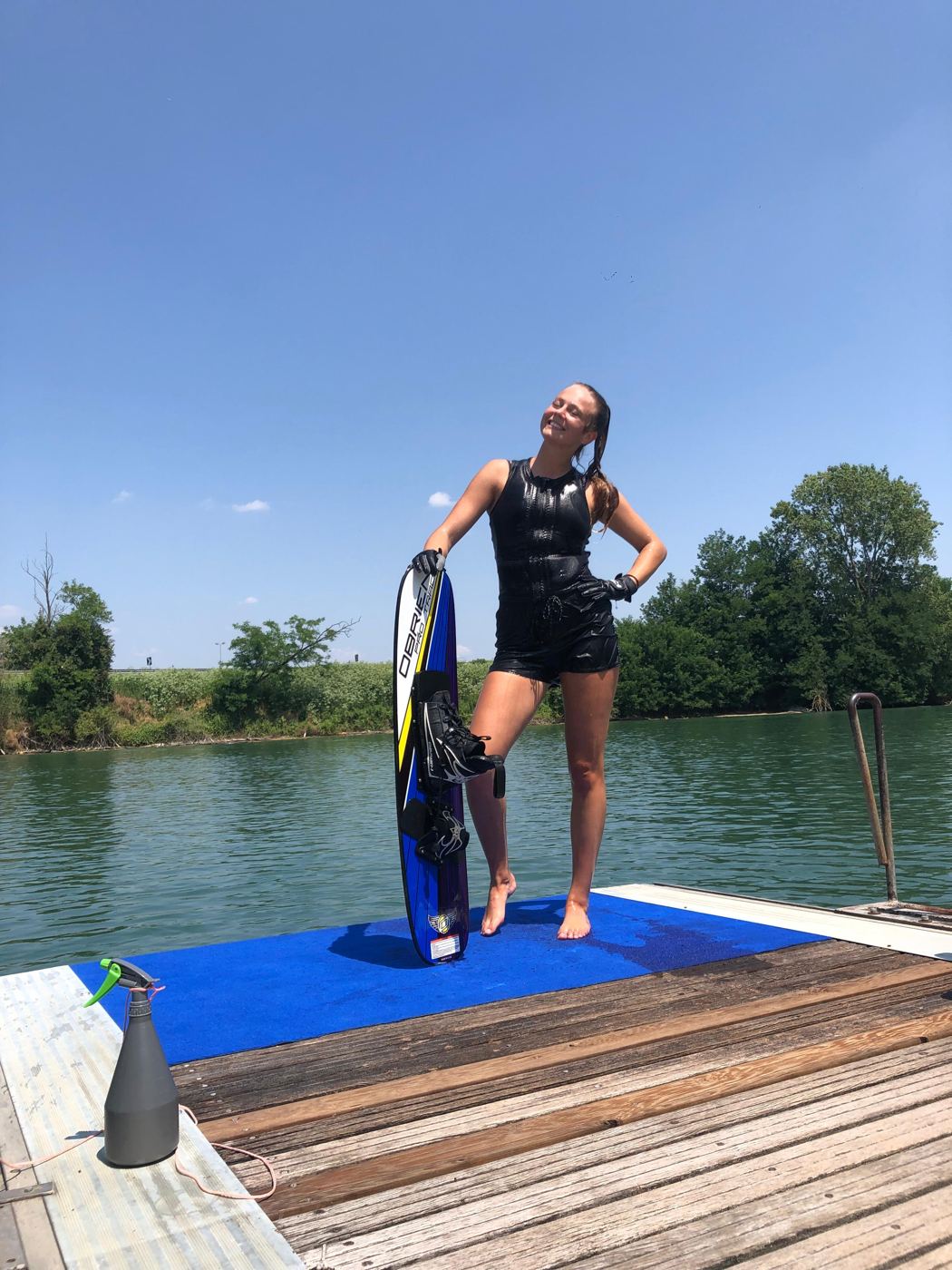On the water at Waterski Torino