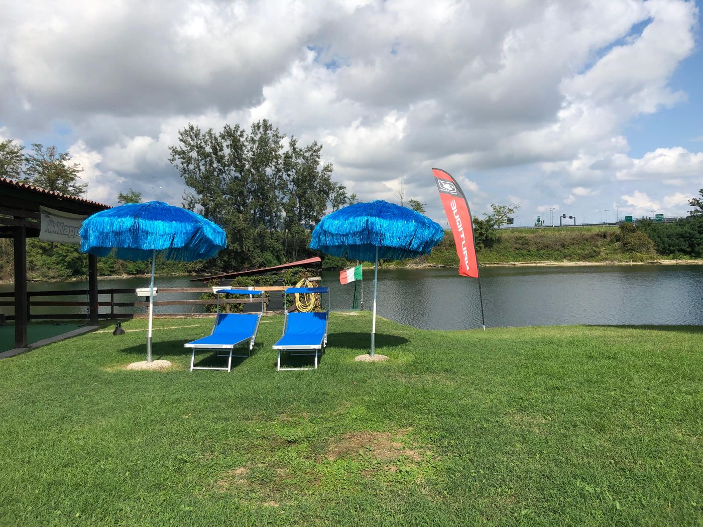 The Waterski Torino lake in Moncalieri