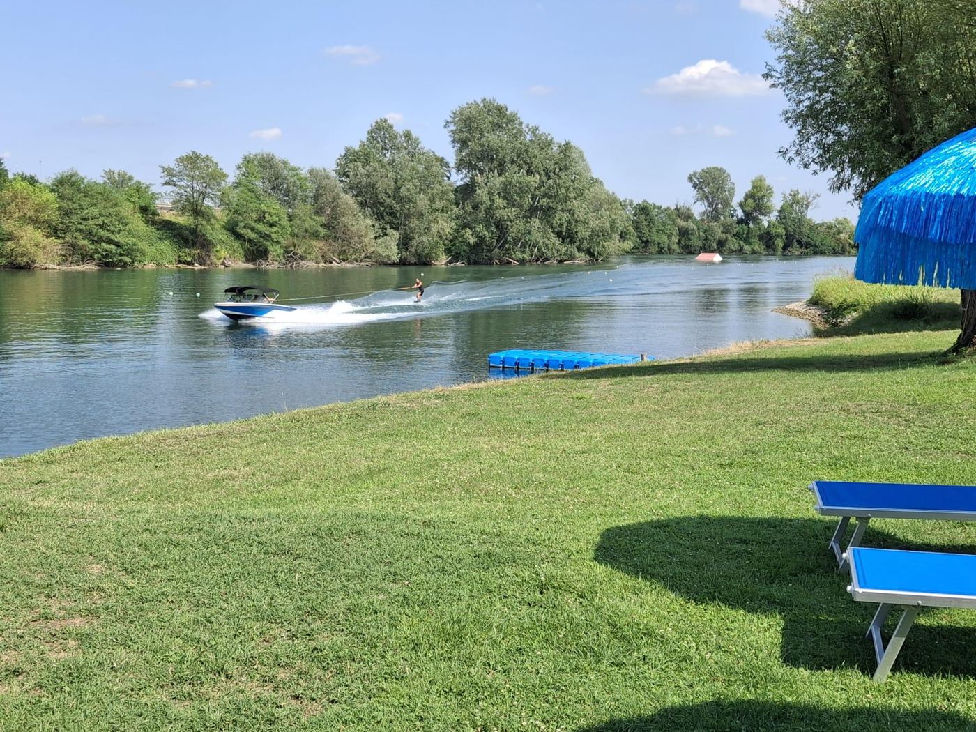 The Waterski Torino lake in Moncalieri