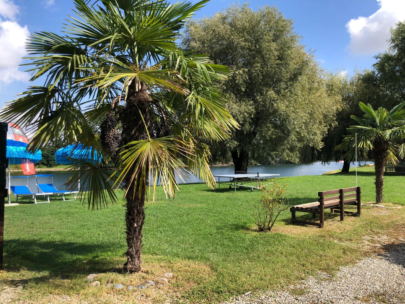 The Waterski Torino lake in Moncalieri